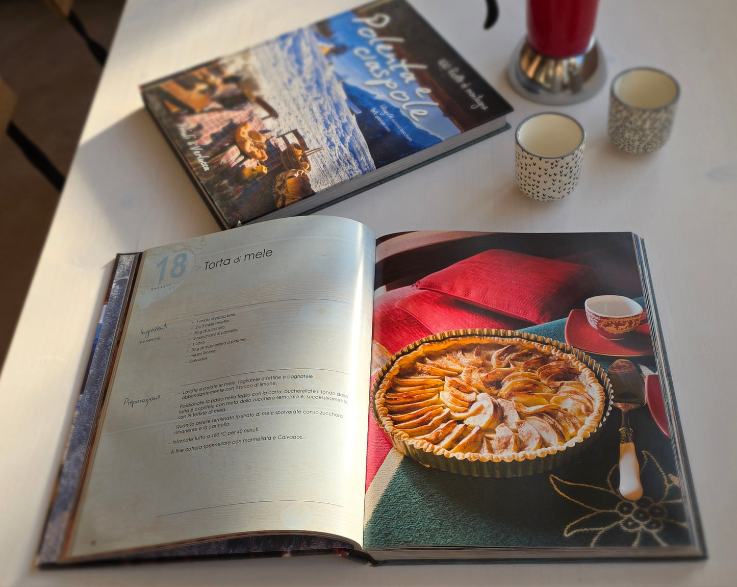 Polenta and snowshoes